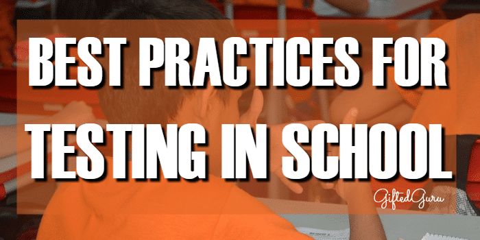 best practices for testing in schools