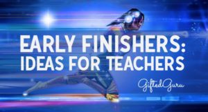 Early finishers - great ideas for teachers