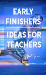 Great ideas for early finishers from Gifted Guru