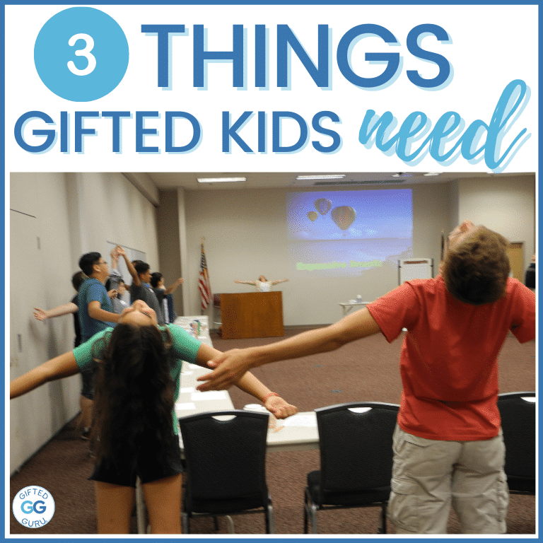 gifted kids exercising - 3 things gifted kids need