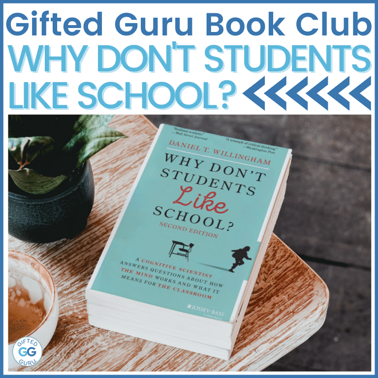 Gifted Guru Book Club - Why Don't Students Like School – Book Review