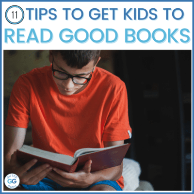 a kid reading a book - 11 tips to get kids to read good books