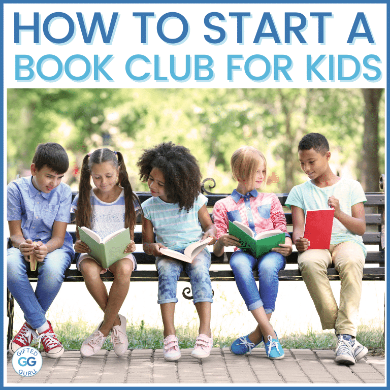5 children reading books - How to Start a Book Club for Kids