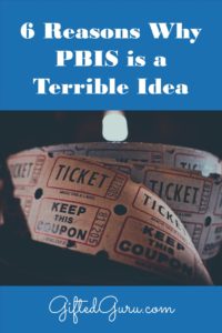 Raffle tickets - PBIS is a terrible idea