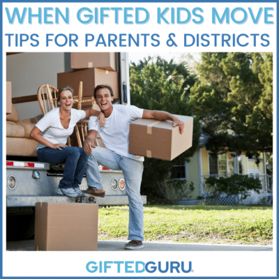 parents with boxes - When Gifted Kids Move