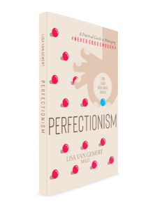 perfectionism a practical guide to managing never good enough cover Lisa Van Gemert