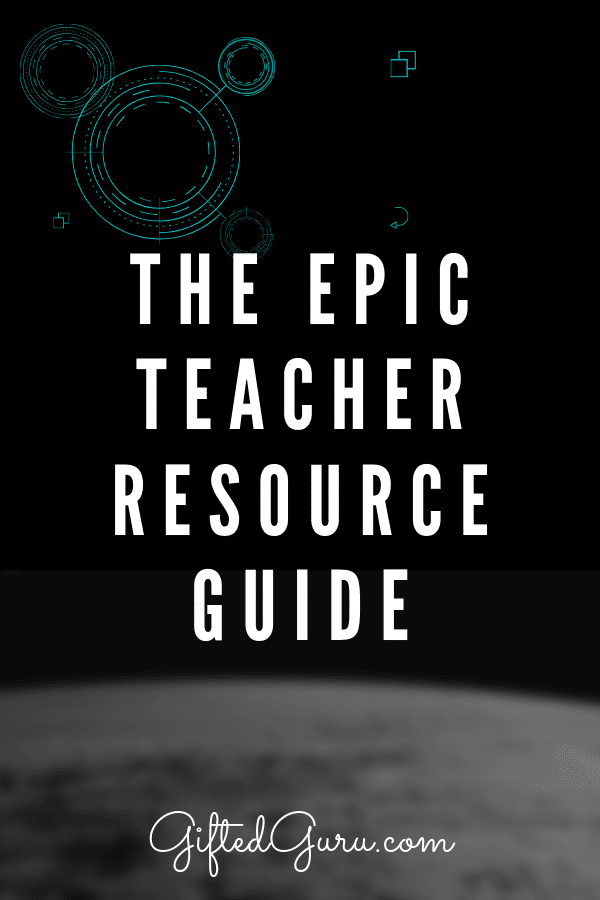 cover image for Epic Teacher resource guide