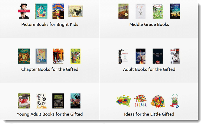 Books For Gifted Children And Students By Age And Grade