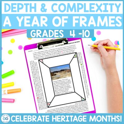 a year of depth and complexity frames