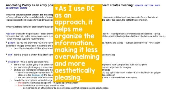 Depth and Complexity Poetry Annotation Activity – Gifted Guru