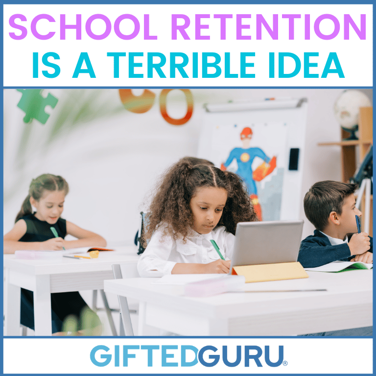 Why School Retention is a Terrible Idea - Gifted Guru